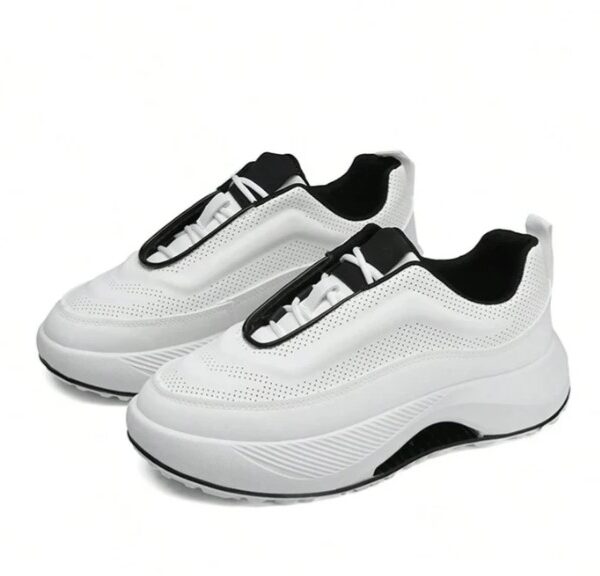 Premium White Chunky Sneakers