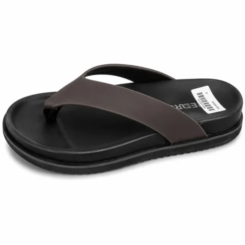 Espresso Noir Minimalist Slippers