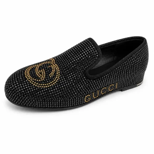 Golden Crest Crystal Loafer