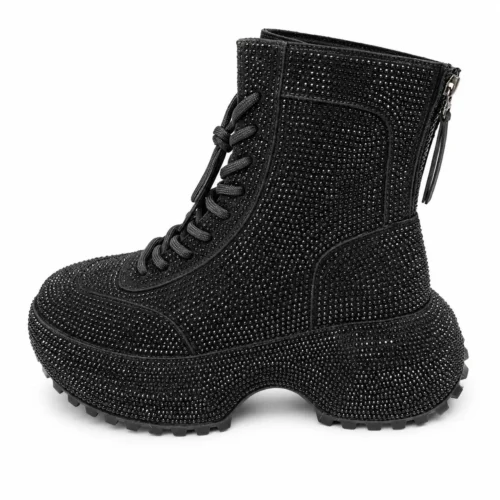 Midnight Crystal Platform Boot