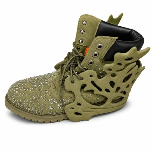 Savage Olive Armour Boot