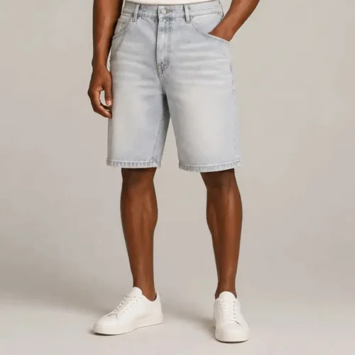 Men’s Classic Denim Bermuda Shorts